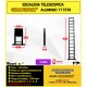 Escalera telescópica Woerther gama GRAFITEK 5m 20 - Pack 1