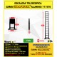 Escalera telescópica Woerther gama GRAFITEK 3m 80 - Pack 4