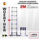 ESCALERA TELESCÓPICA WOERTHER 2M