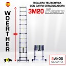 ESCALERA TELESCÓPICA WOERTHER 3M20