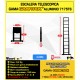 Escalera telescópica Woerther gama GRAFITEK 3m 20 - Pack 2
