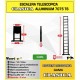 Escalera telescópica Woerther gama clásica 3m 80 - Pack 1